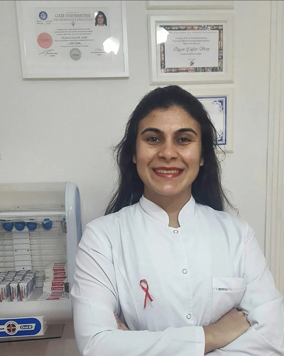 MSc. Özgen Caglar Sarp, Zahnärztin und Inhaberin des Welt Dentalzentrums